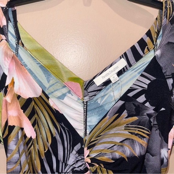 Favorite Daughter The Bad Decisions V-Neck Body-Con Dress - Picture 4 of 5